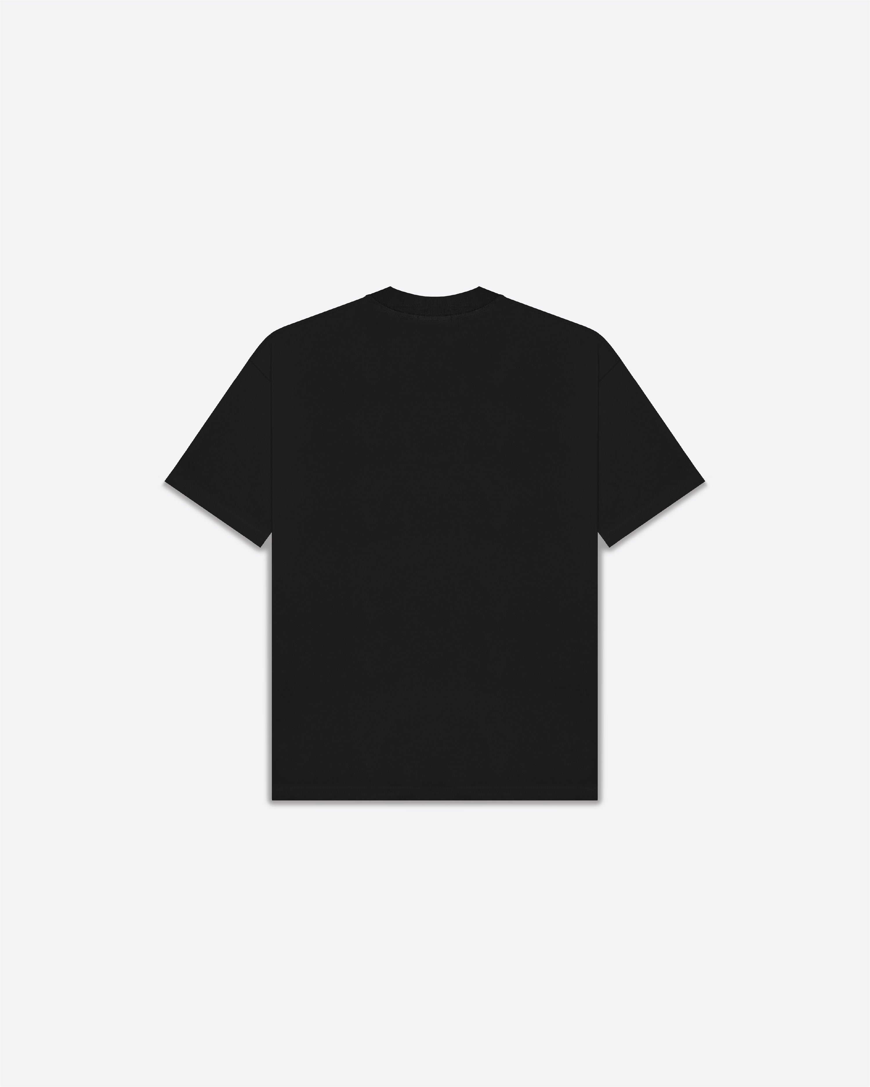IRIDESCENT HEAVYWEIGHT T-SHIRT BLACK