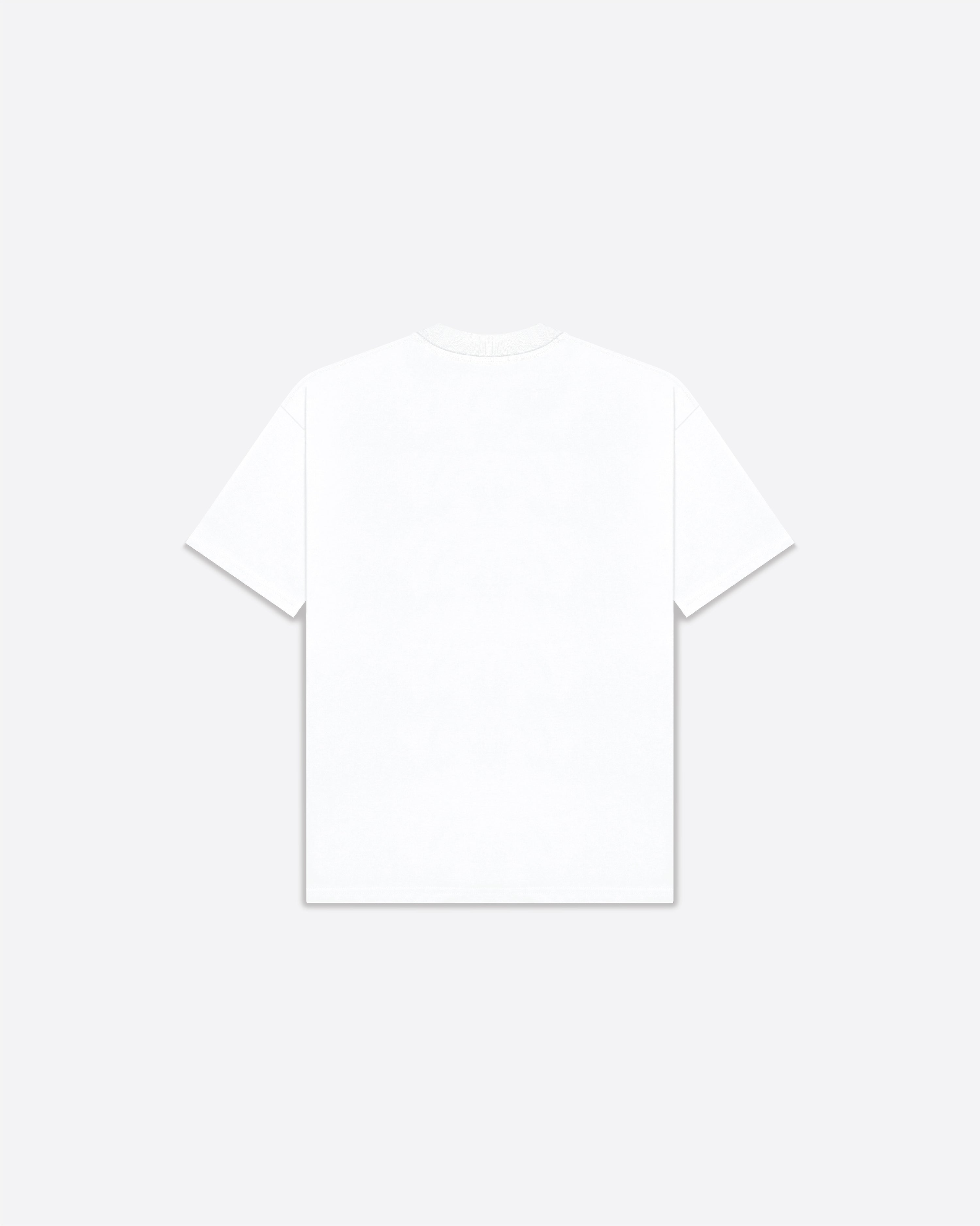 IRIDESCENT HEAVYWEIGHT T-SHIRT WHITE